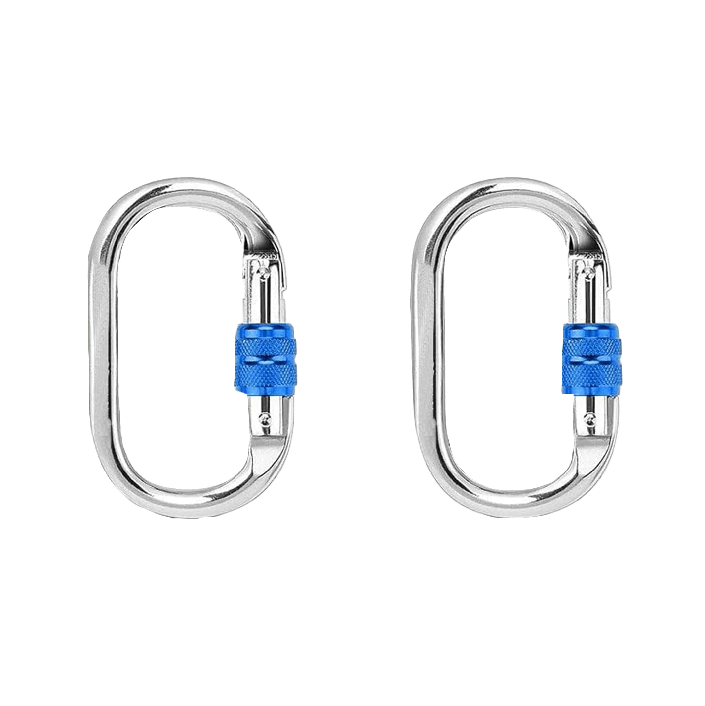 2PC Large Carabiner Clips, Climbing Carabiner, Multipurpose for Aerial Yoga, Rigging, Ropes, Hammocks