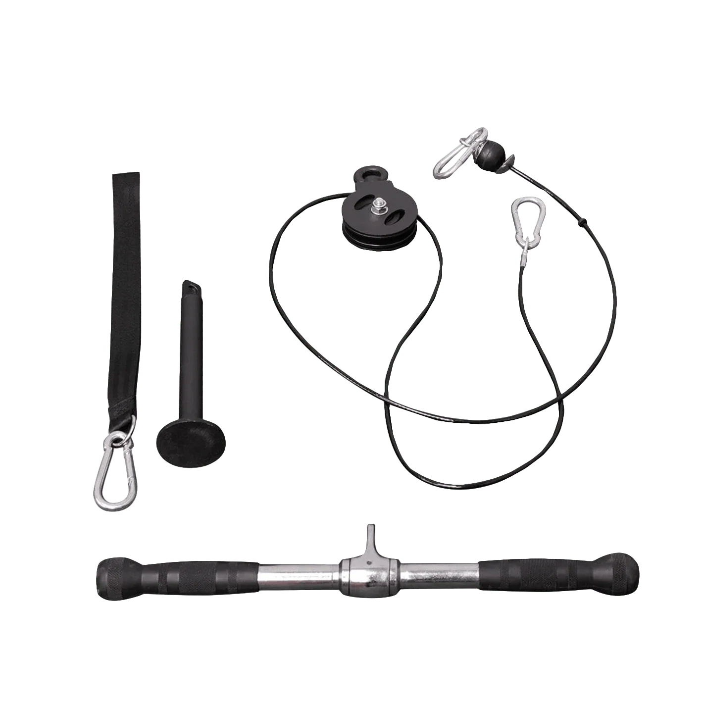 Easy Lat and Lift Cable Pulley System