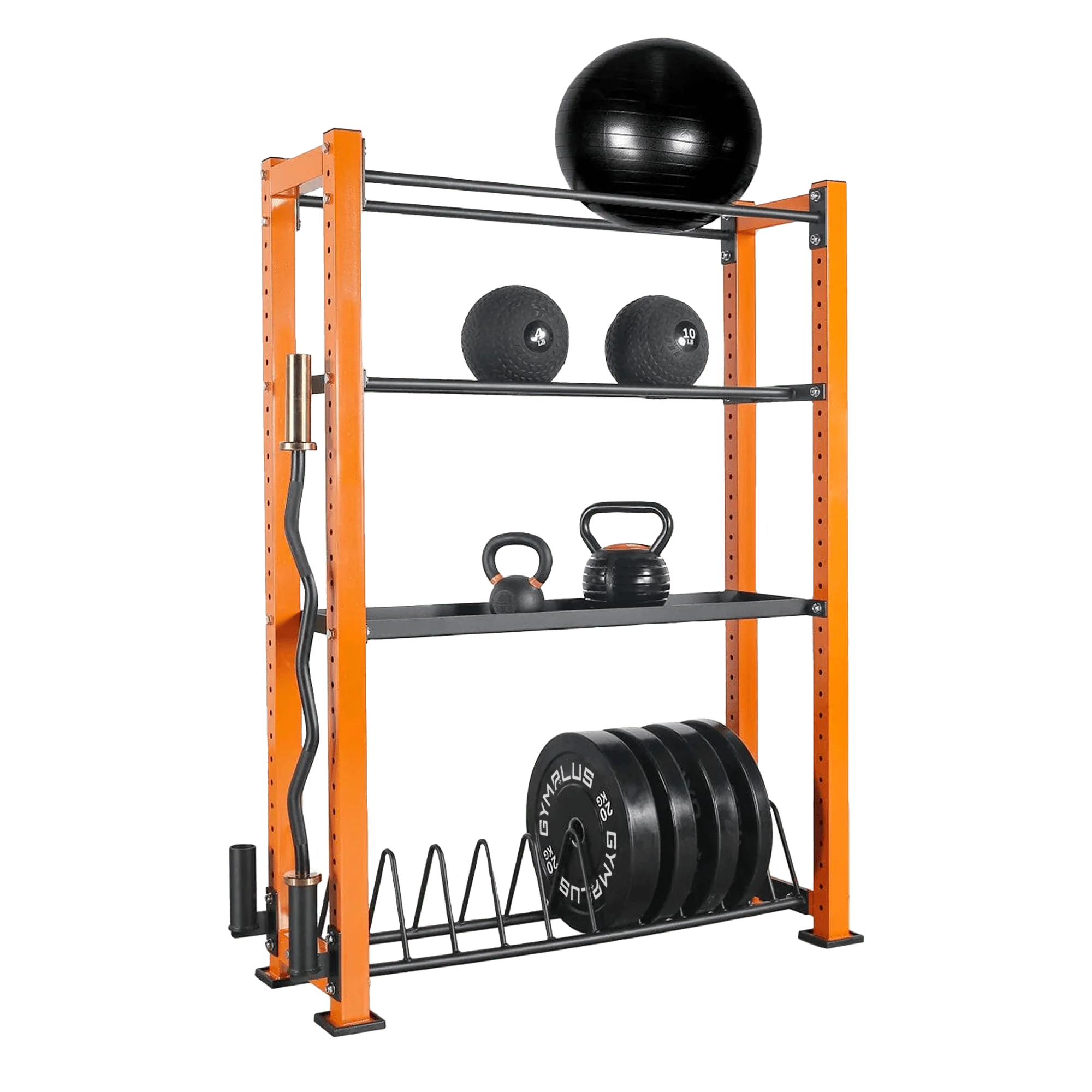 Single Bay Gym Storage Rack System
