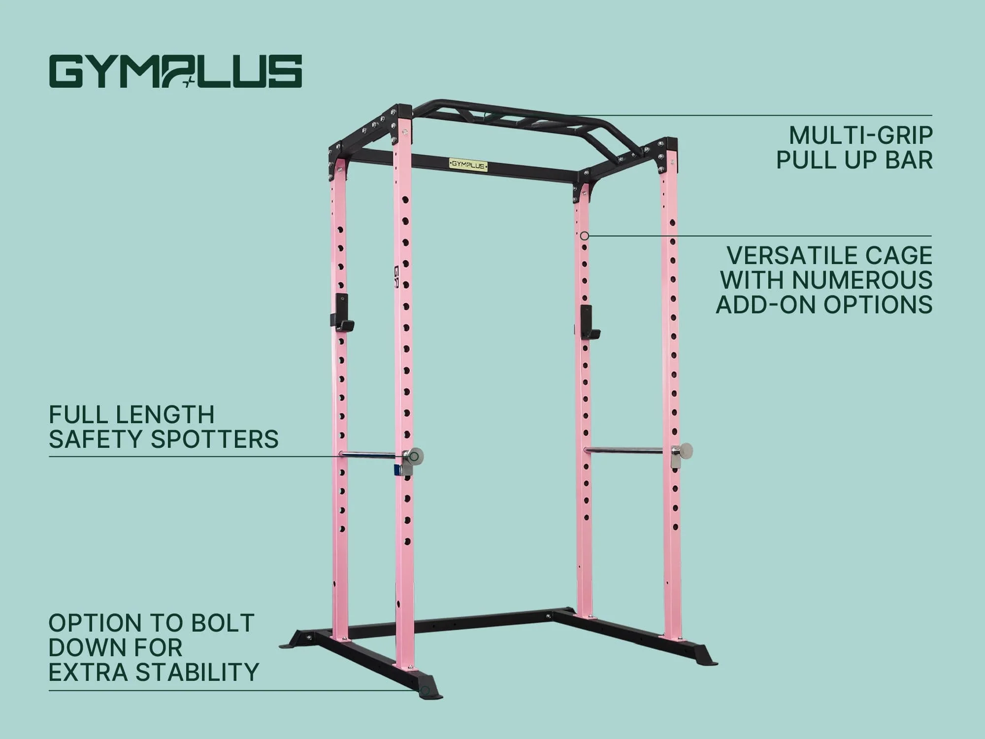 Essential Power Rack - Pink - Image 2
