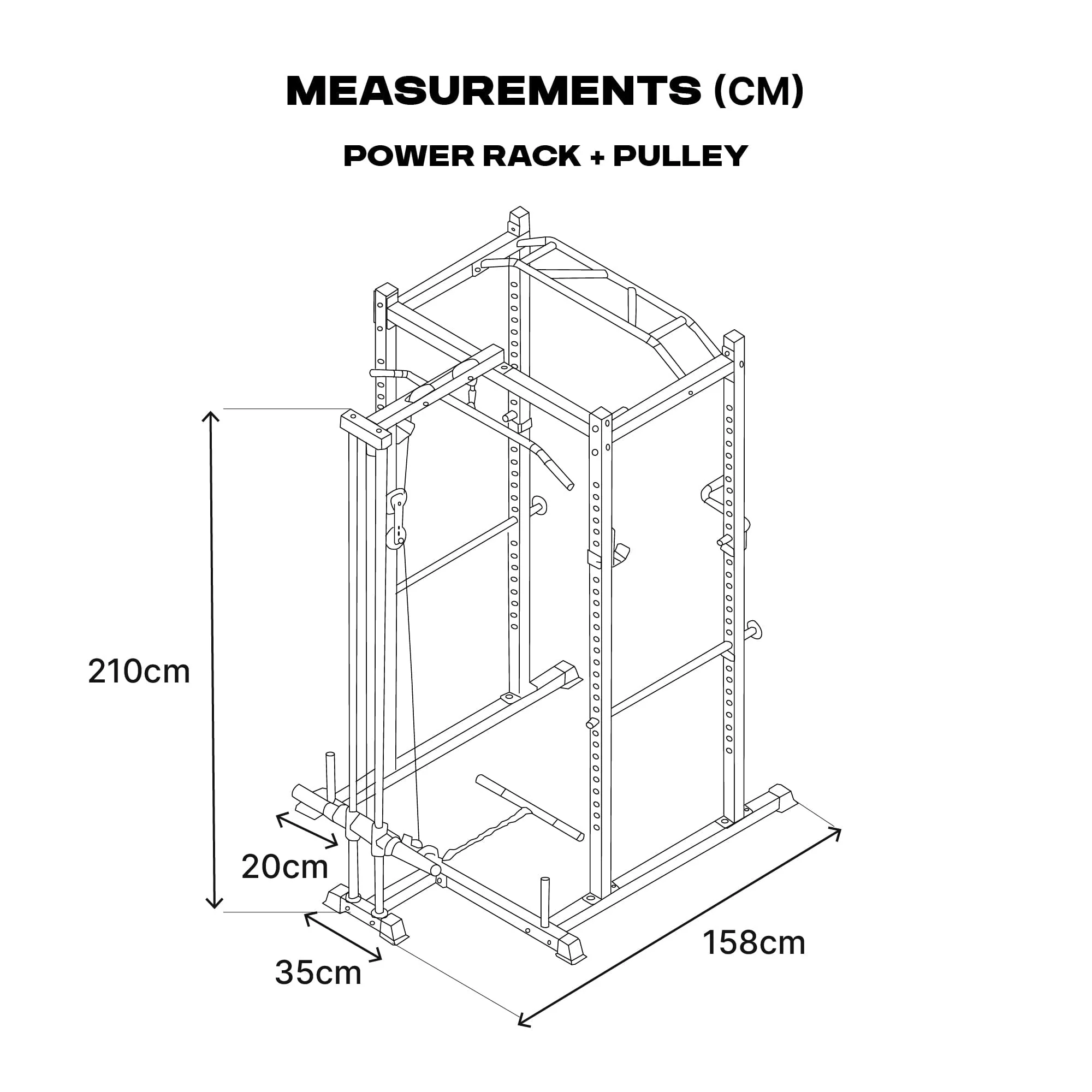 Cable Pulley System for Essential Power Rack - Image 4