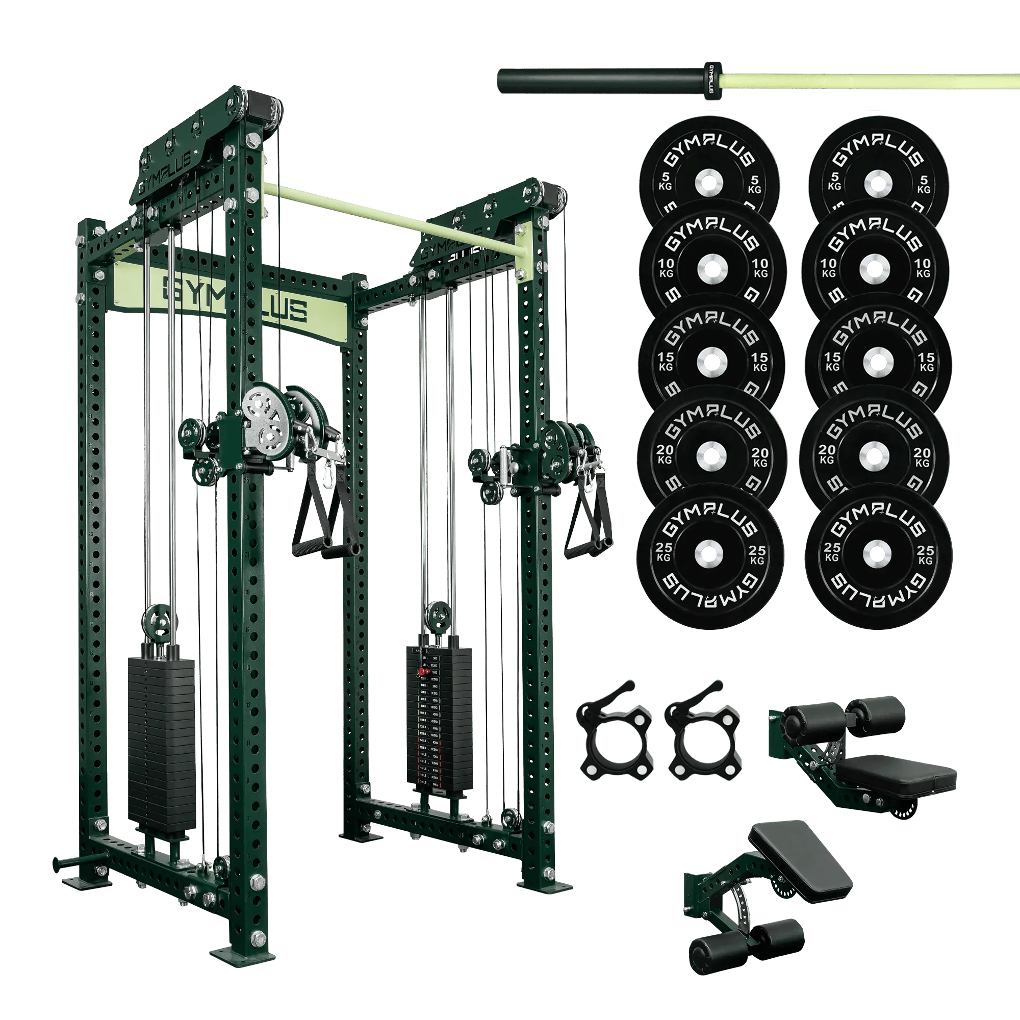 Evolve Dual Cable System Garage Gym Package