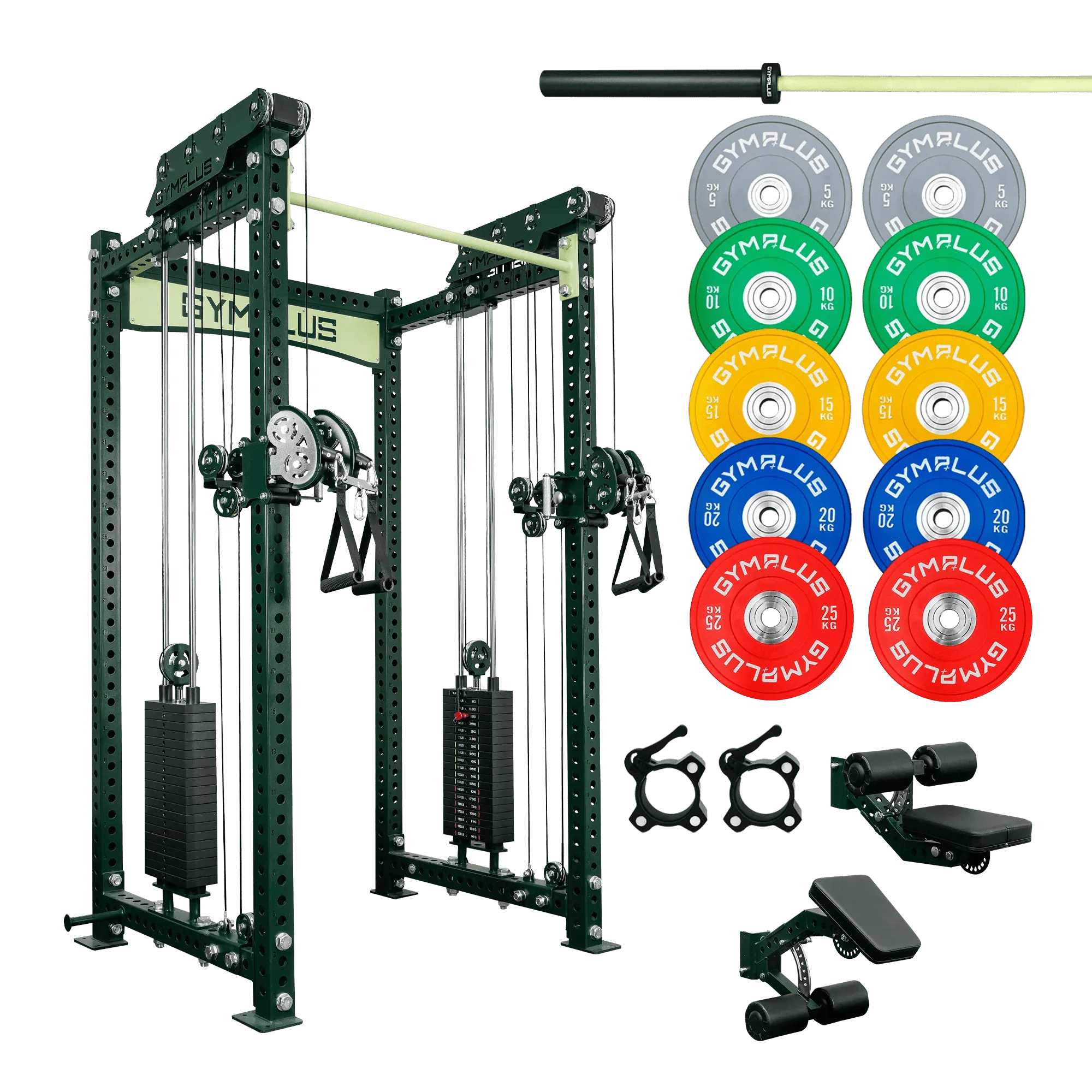 Evolve Dual Cable System Garage Gym Package - Image 2