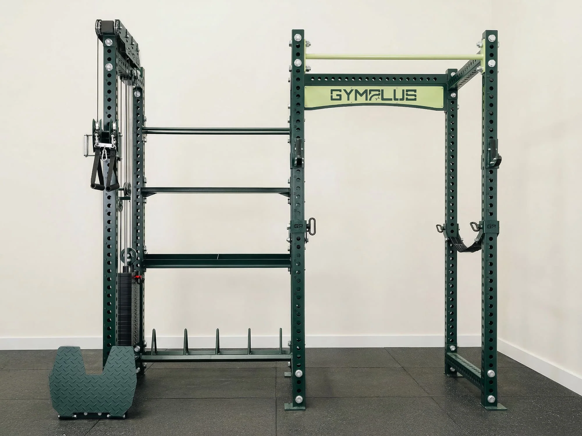 Evolve Power Rack with Cable System and Extended Storage - Image 2