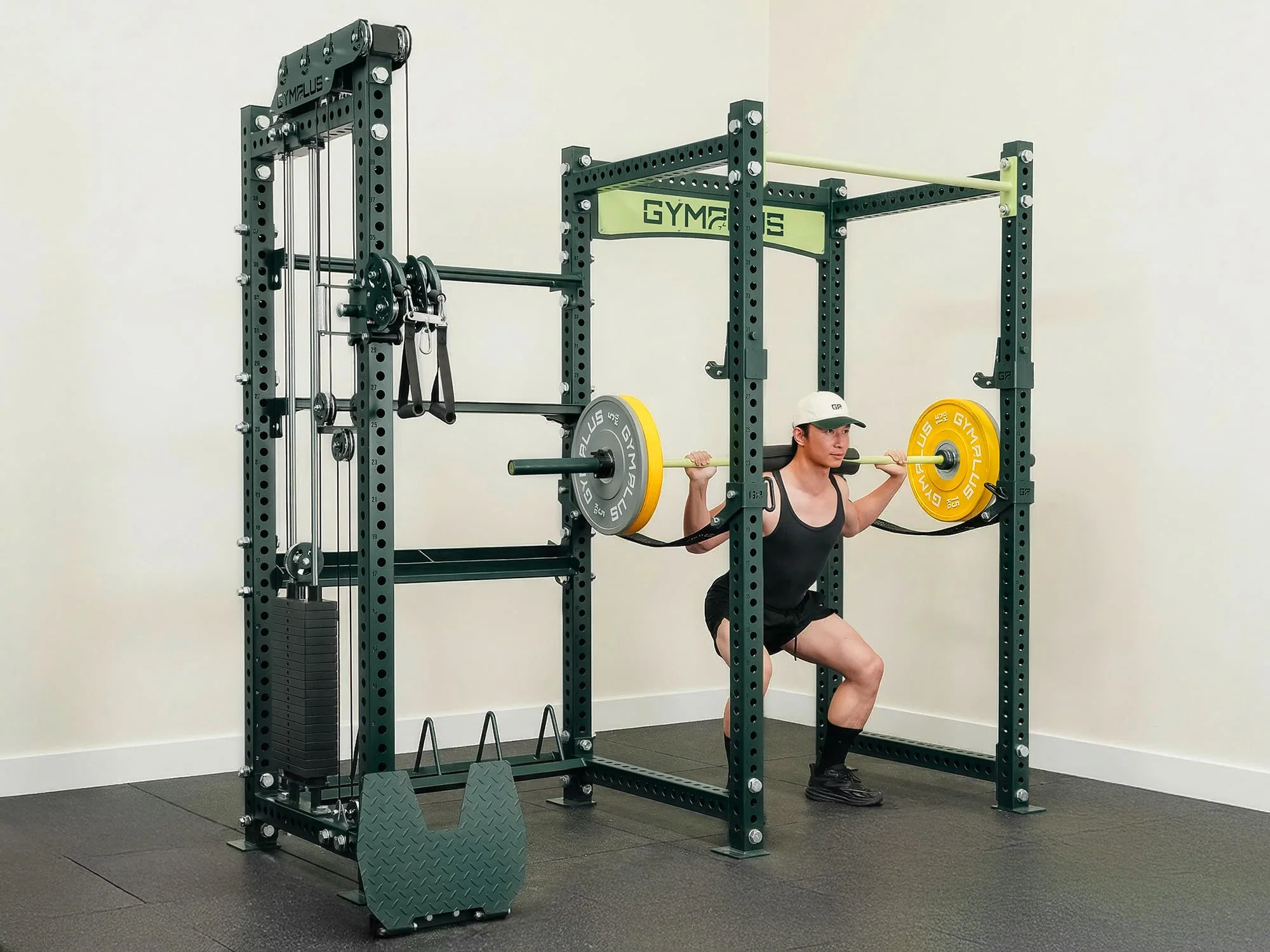 Evolve Power Rack with Cable System and Extended Storage - Image 6