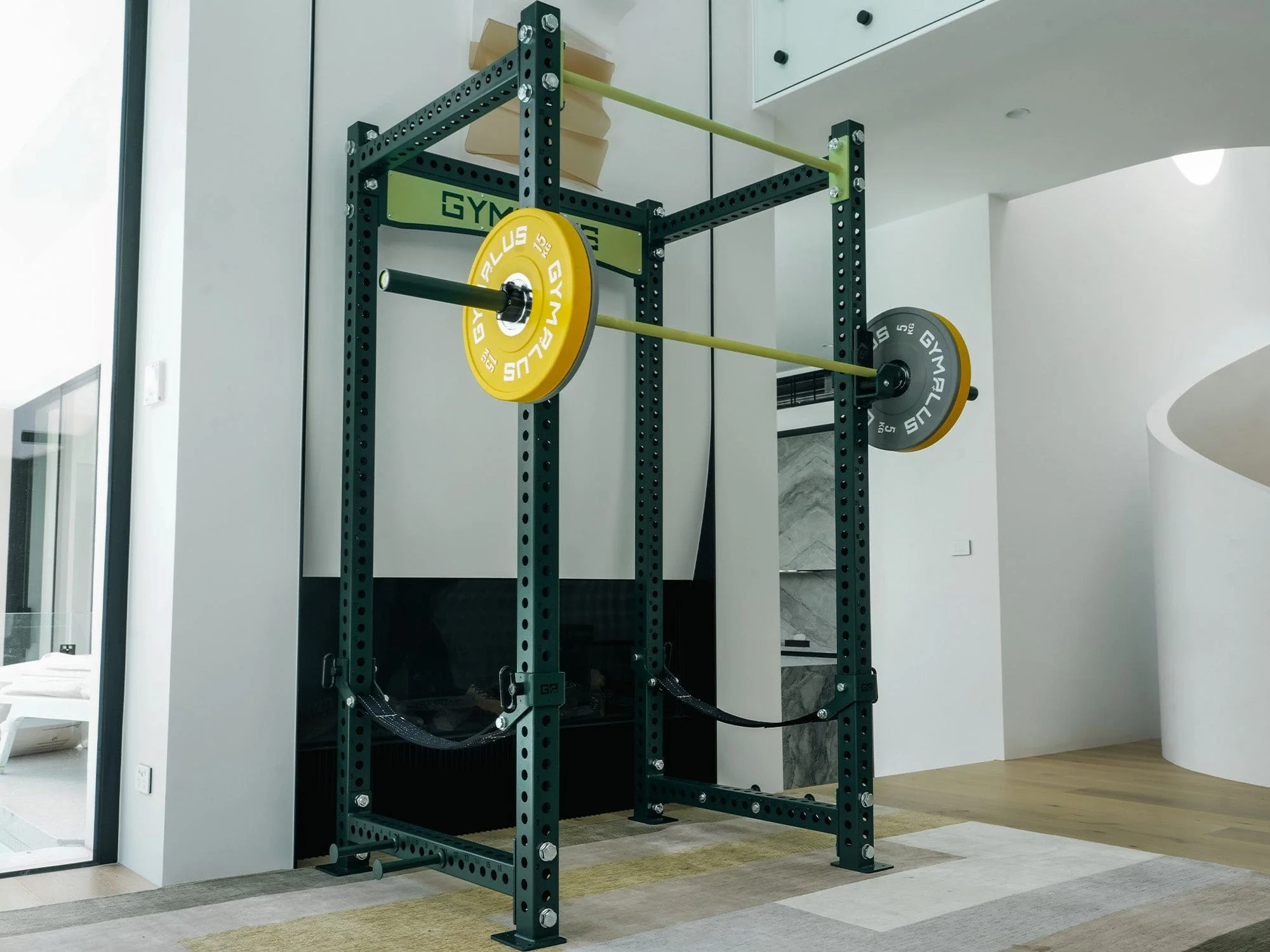 Evolve Olympic Bar 15KG and Bumper Plate Set - Image 8
