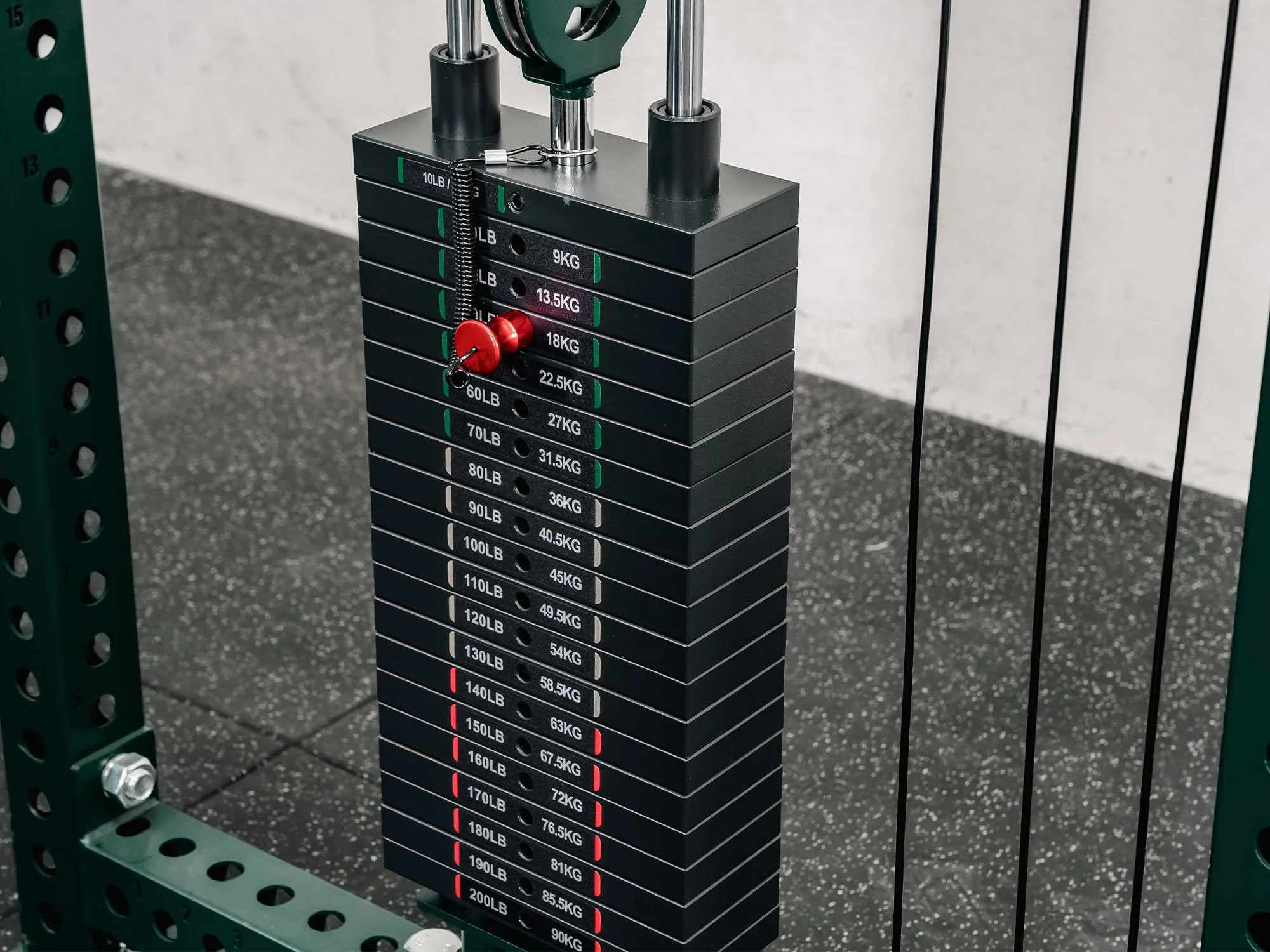 Evolve Power Rack with Cable System and Extended Storage - Image 17