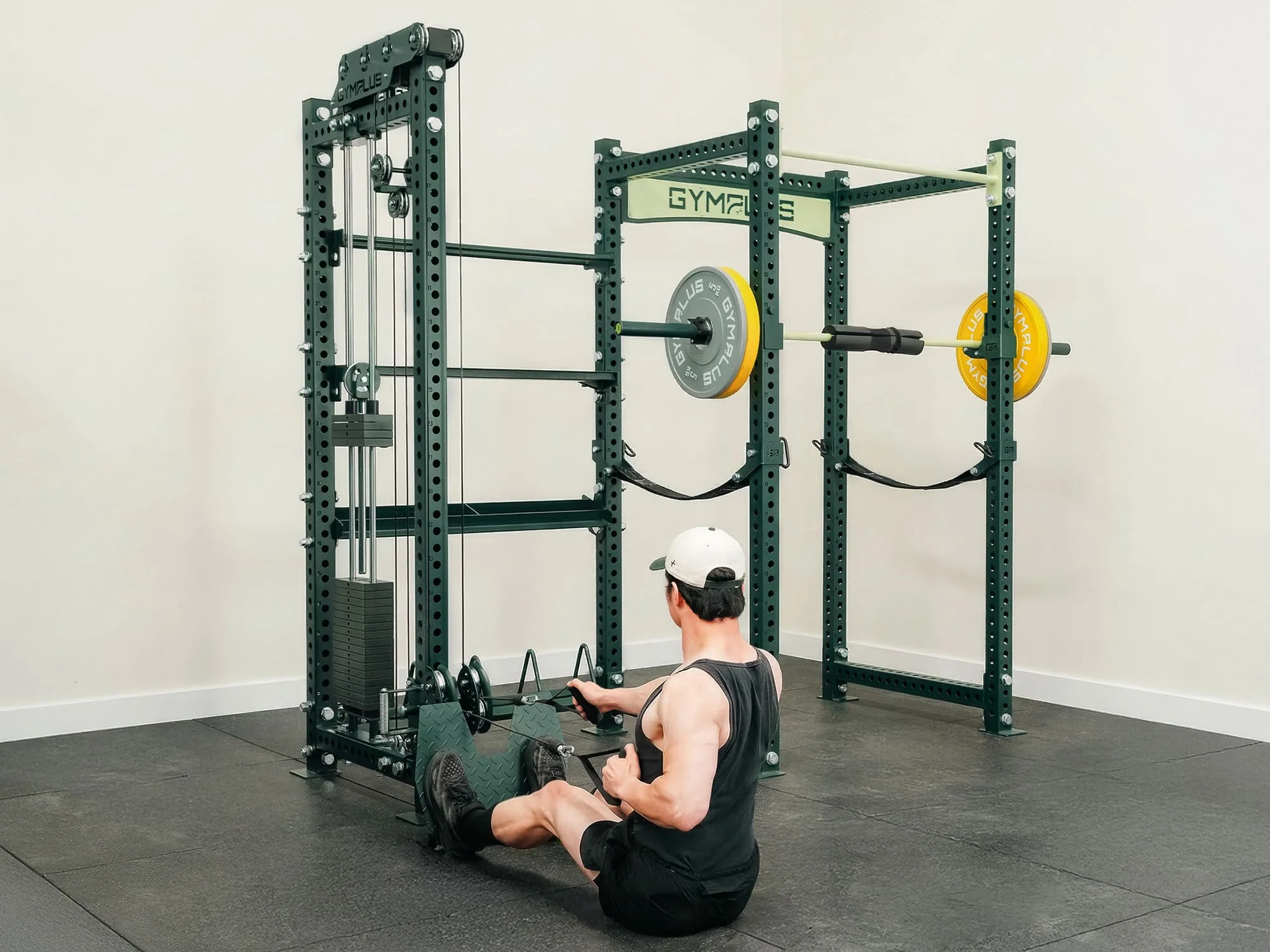 Evolve Power Rack with Cable System and Extended Storage - Image 7