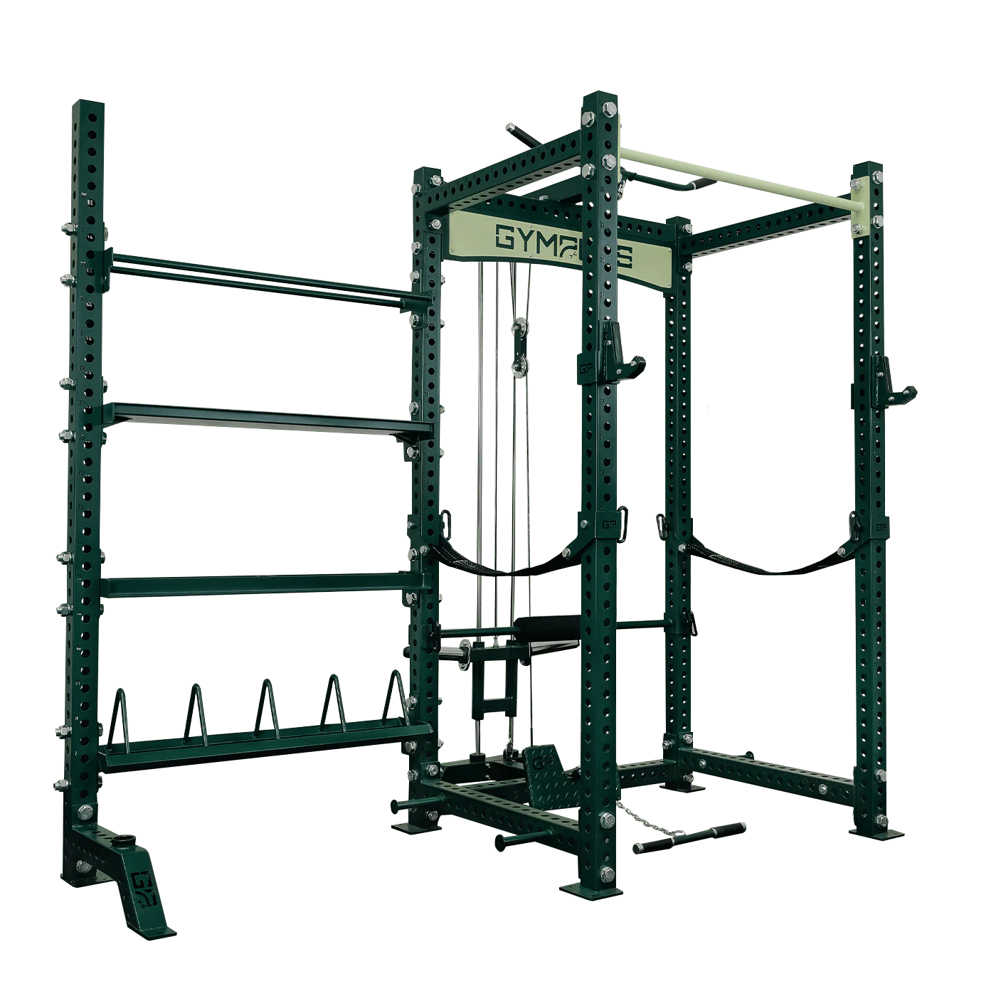 Evolve Power Rack with Lat Pulldown and Storage System