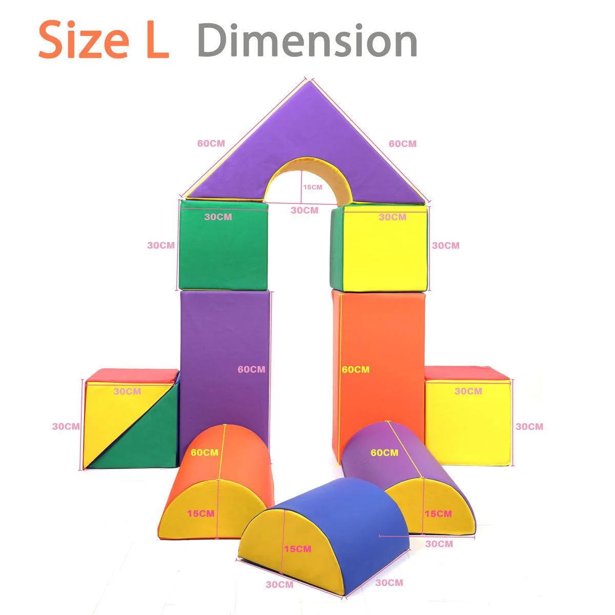 MEMAX Sensory Explorer Adventure Soft Play Package - 24 Pieces - Image 8
