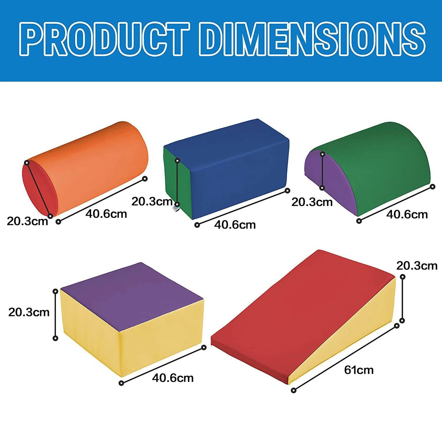 MEMAX Sensory Explorer Adventure Soft Play Package - 24 Pieces - Image 9