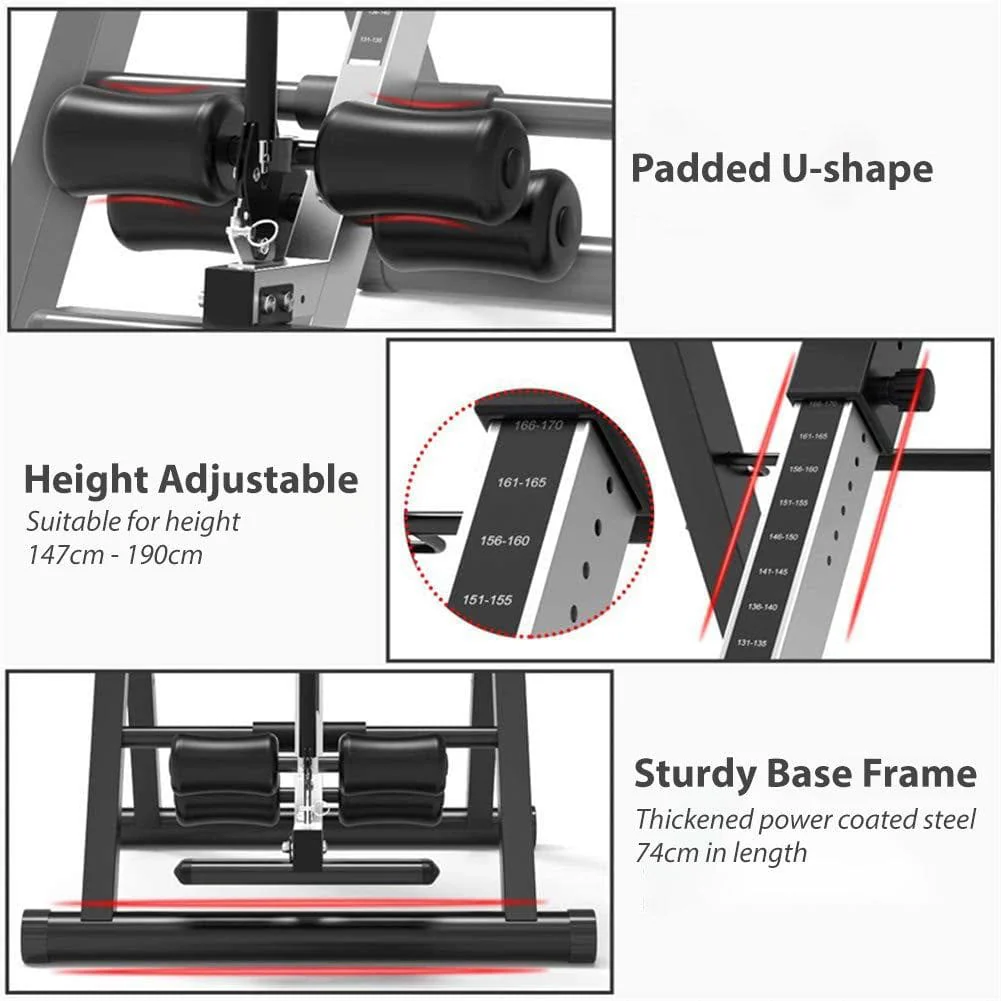 Foldable Gravity Inversion Table for Back Pain Relief - Image 4