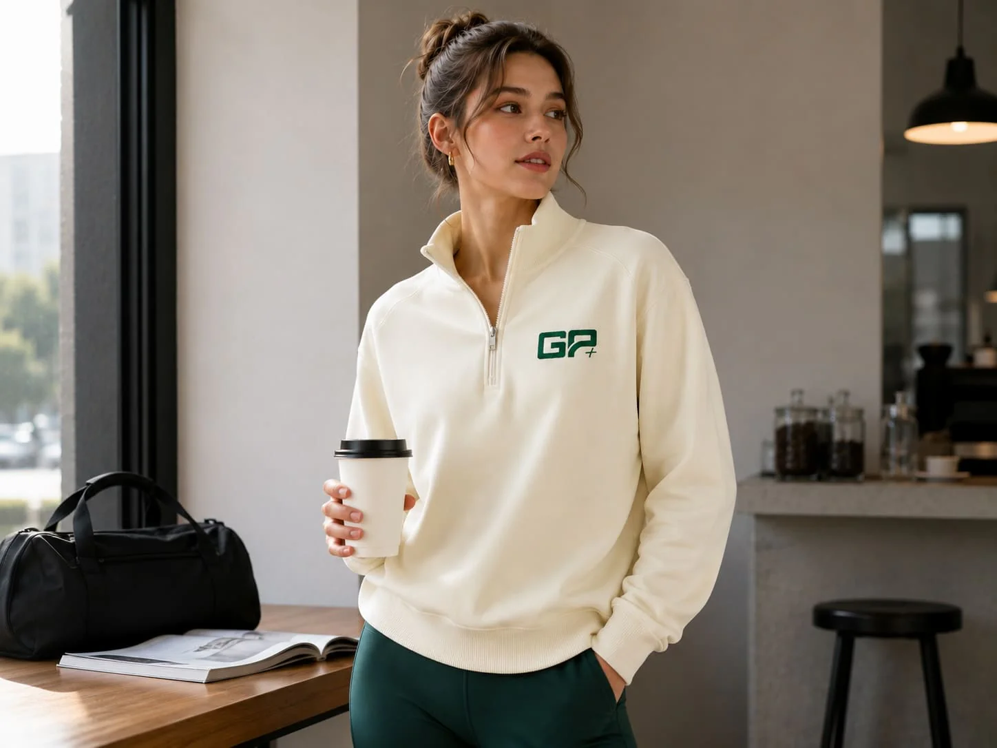 Gym Plus Everyday Quarter Zip - Image 3