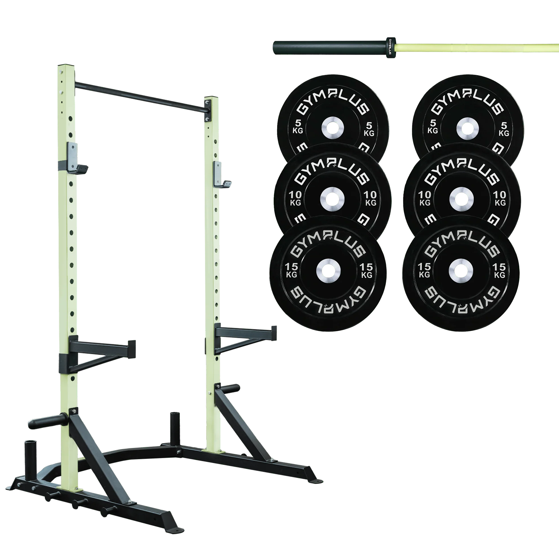 Half Power Rack Garage Gym Package