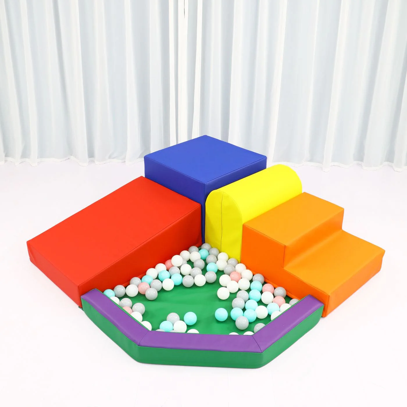 Mini Mountain Sensory Climber & Ball Pit Set - Image 11