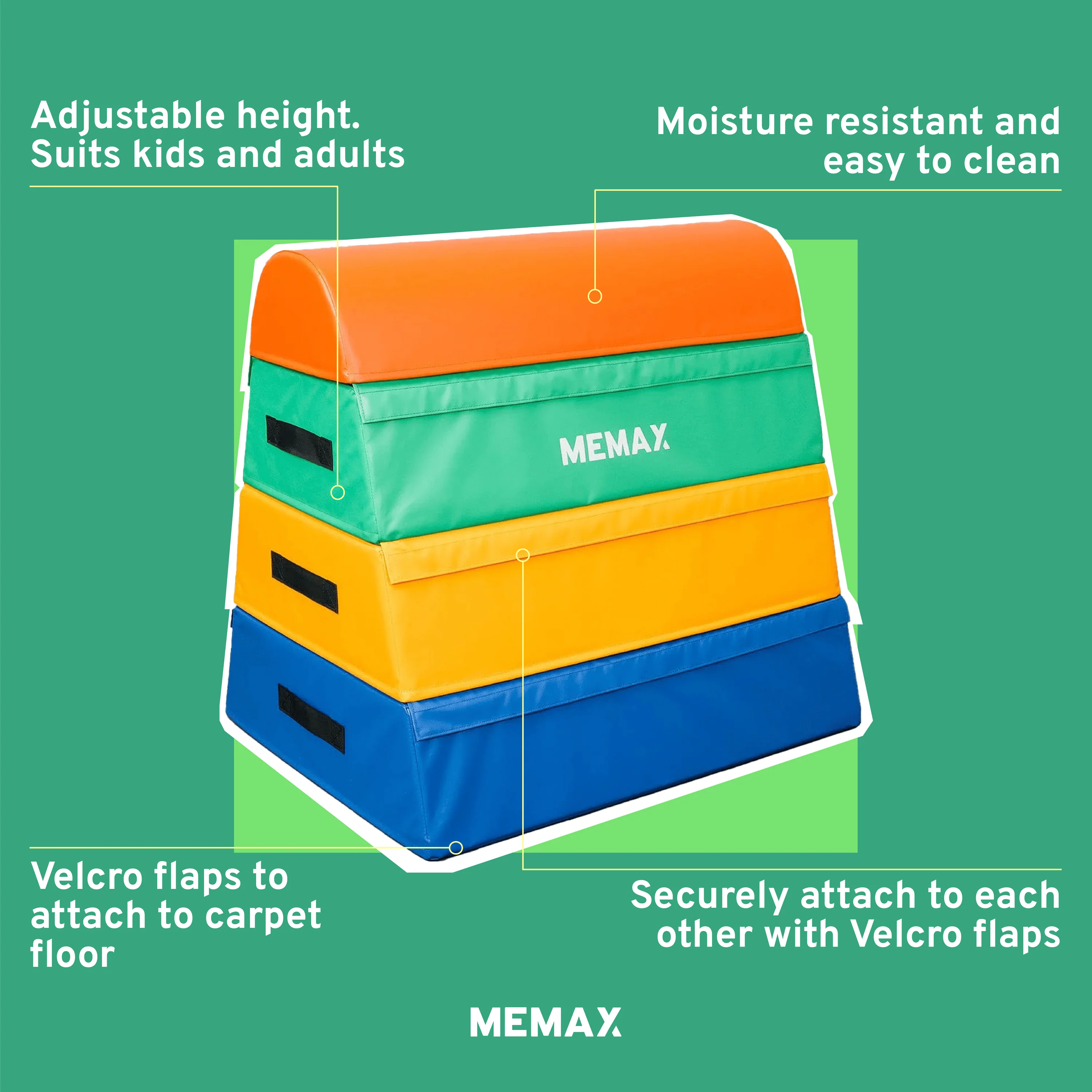 MEMAX Foam Vault Horse (4-Piece set) - Image 2