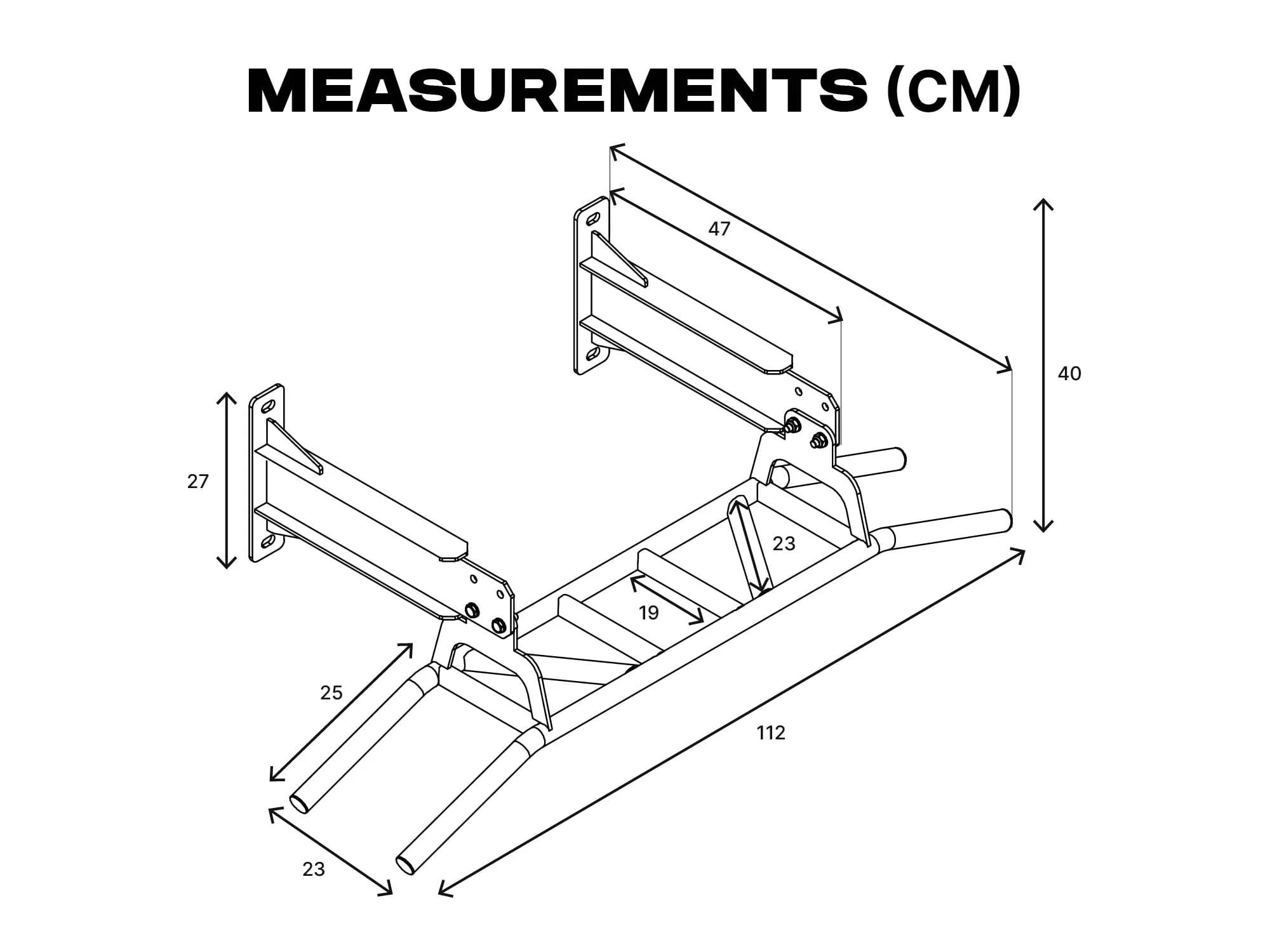 Wall/Ceiling Mount Pull Up Bar - Image 6