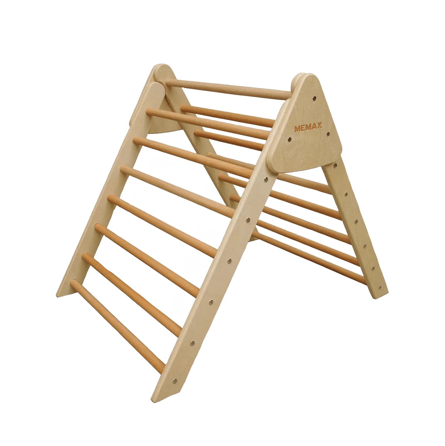 Pikler Foldable Climbing Triangle with Tent and Reversible Ramp - Image 7