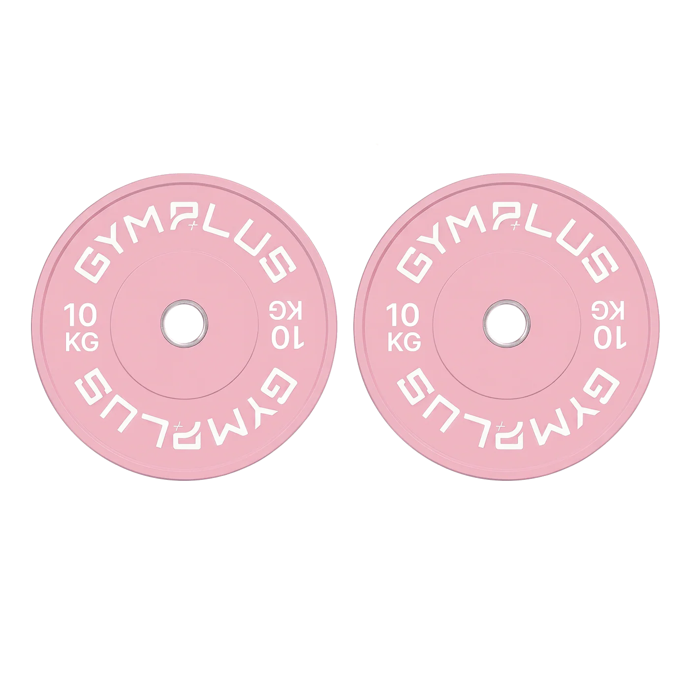Pink Olympic Rubber Bumper Plates 5/10/15/20kg (Pairs) - Image 6