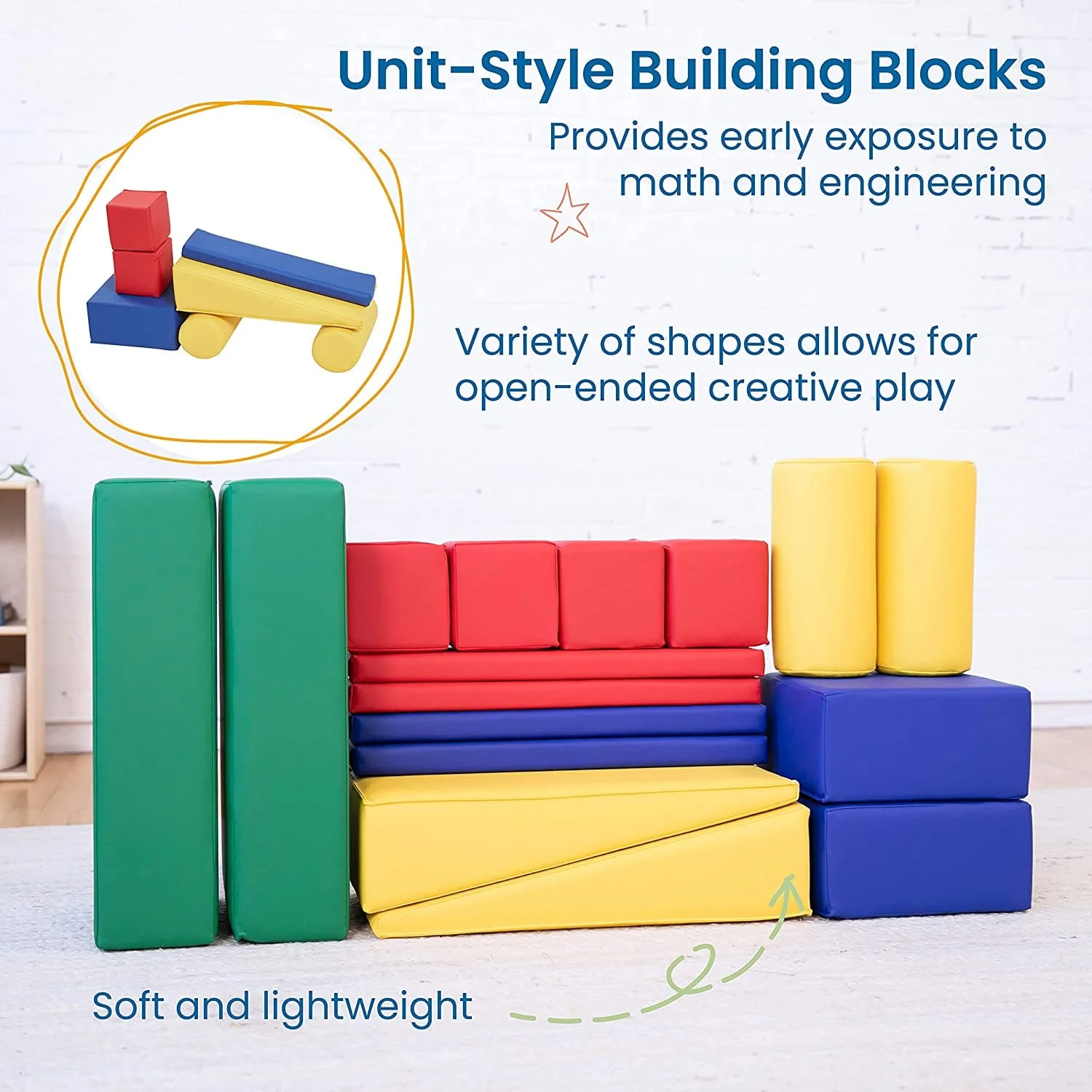 MEMAX Sensory Wonder Deluxe Soft Play Package - 25 Pieces - Image 13