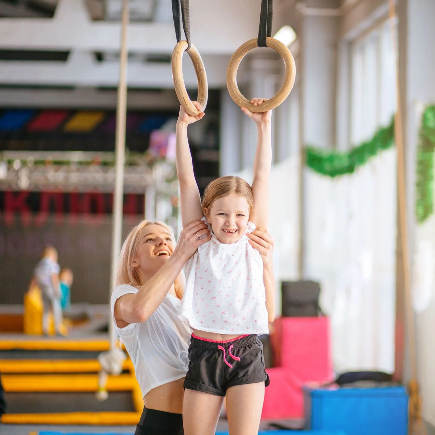 Wooden Gymnastic Rings - Image 5